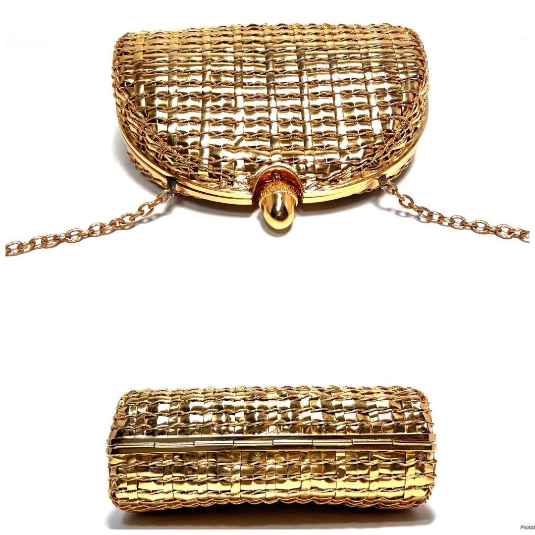 【美品】RODO ロド italy/ vintage/チェーンショルダー バッグ