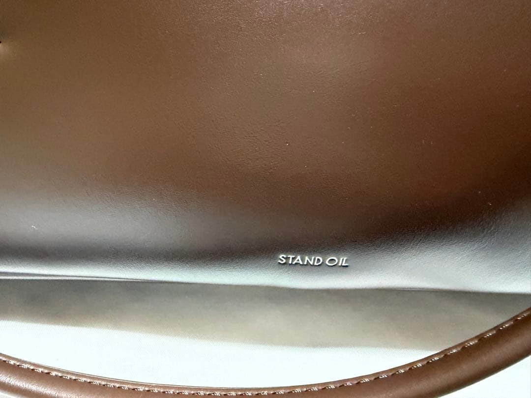 STAND OIL/MORE BAGUETTE BAG　MARRON