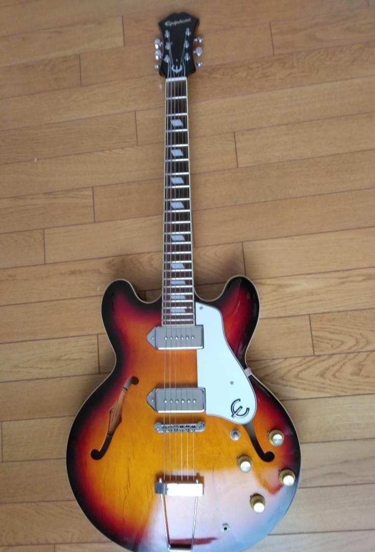 Epiphone　Casino　1997年製　ピアレス　純正ハードケース