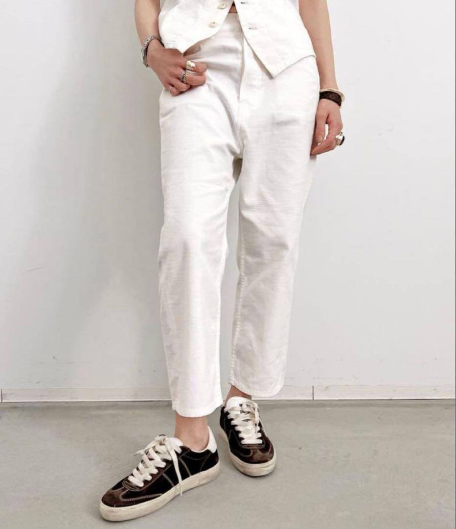 タグ付・新品★MADISONBLUE マディソンブルー ホワイト サルエルパンツ