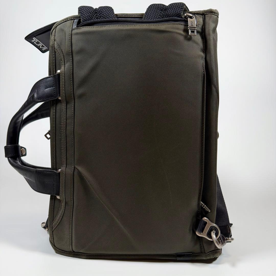 【希少色】トゥミ　ビジネスバッグ　アルファ2 3way 大丸限定　カーキ系