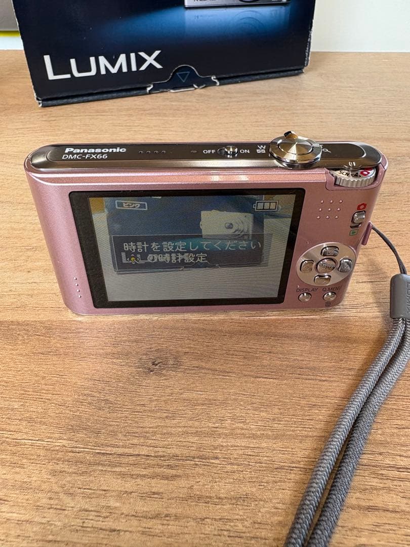 Panasonic DMC-FX66 14メガピクセル ピンク