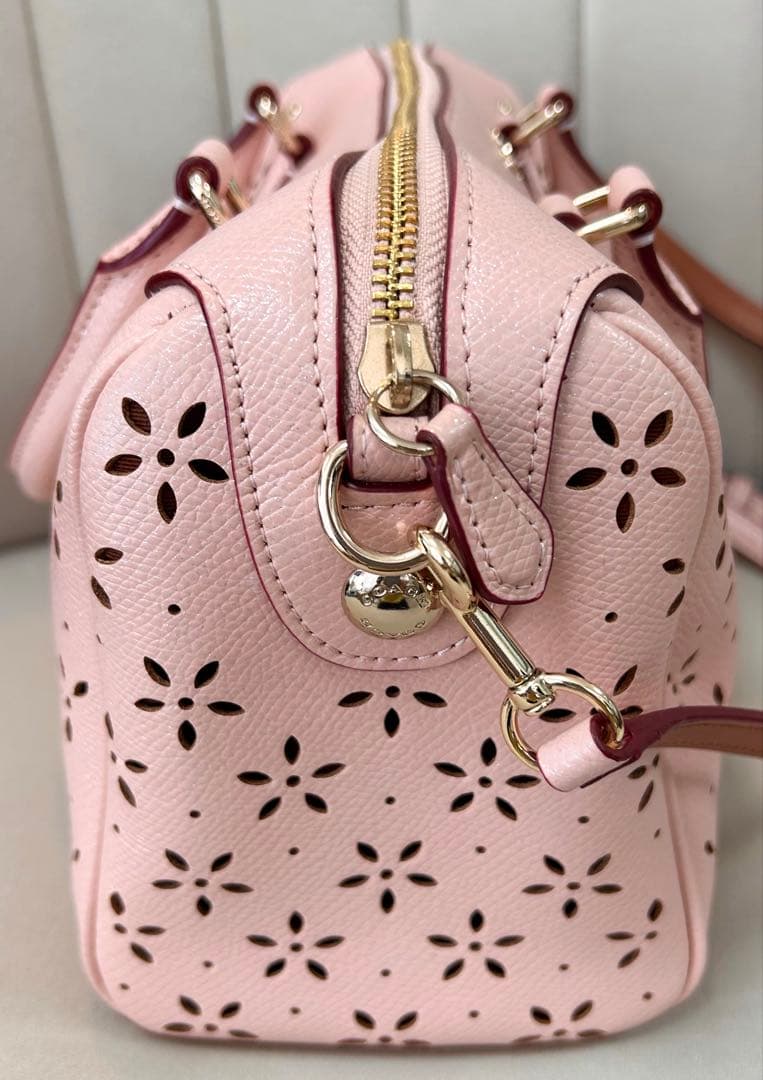 ★新年特別限定価格★約7万購入 コーチ保存袋レザー ミニ ベネット サッチェル