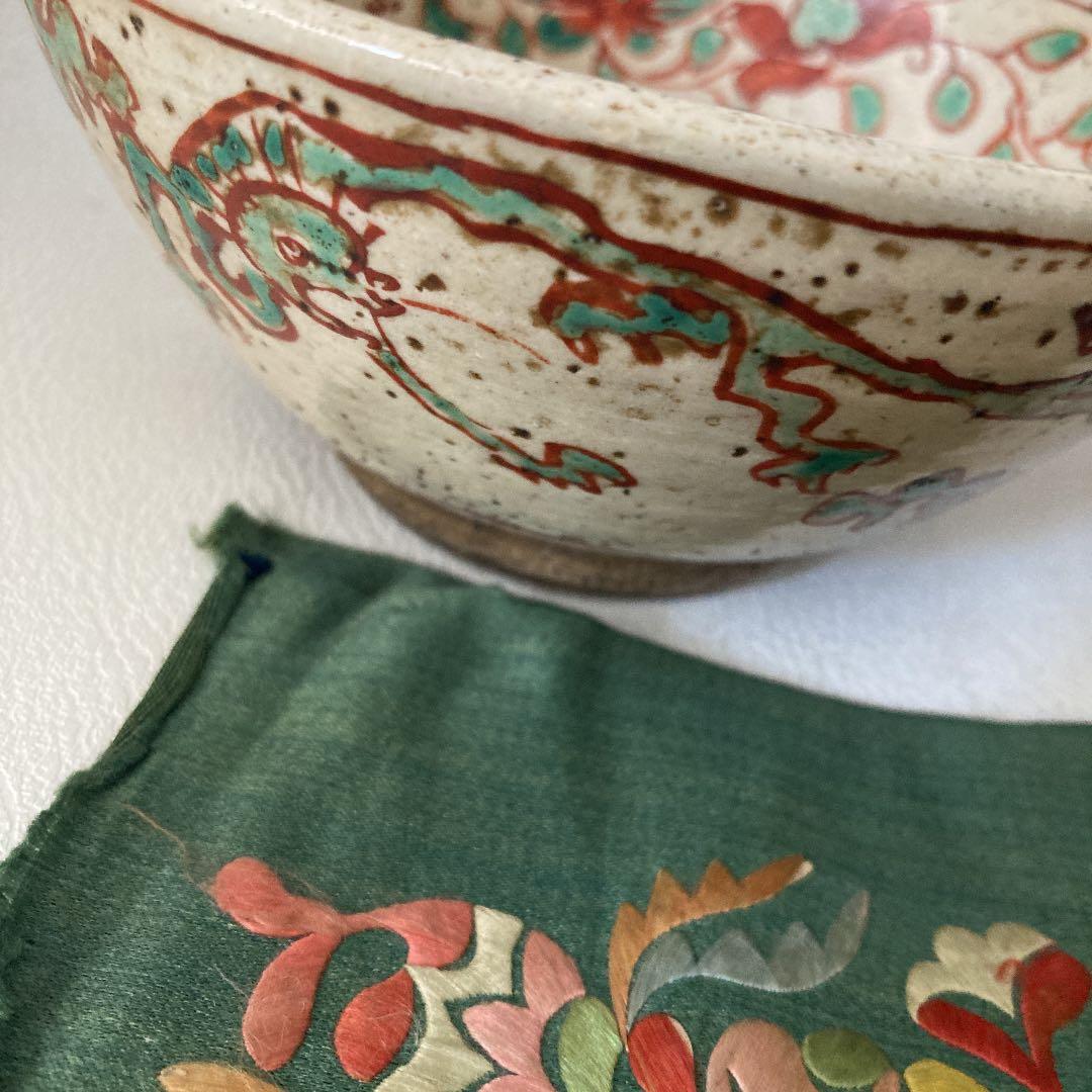 江戸時代天保骨董品茶碗