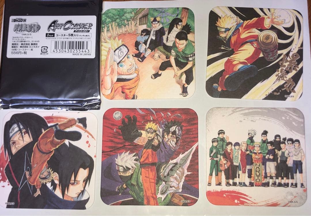 NARUTO ジャンプ展 アートコースター はたけカカシ