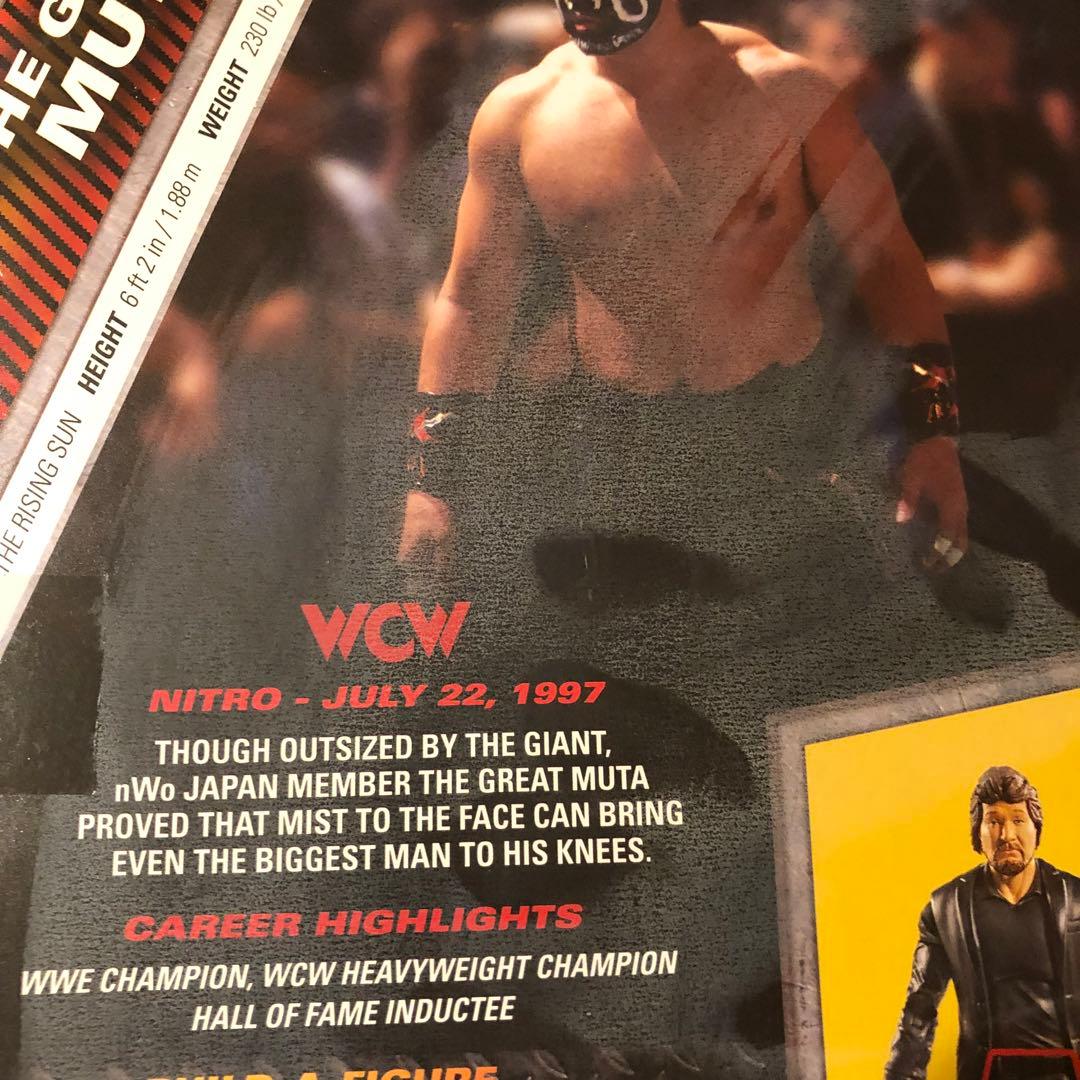 WWE グレートムタ NWO マテル AEW エリート 武藤敬司 フィギュア