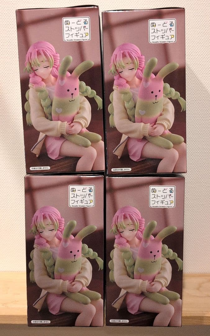 ぬーどるストッパーフィギュア 甘露寺蜜璃 4個セット