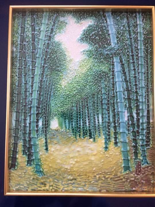 絵画 竹林
