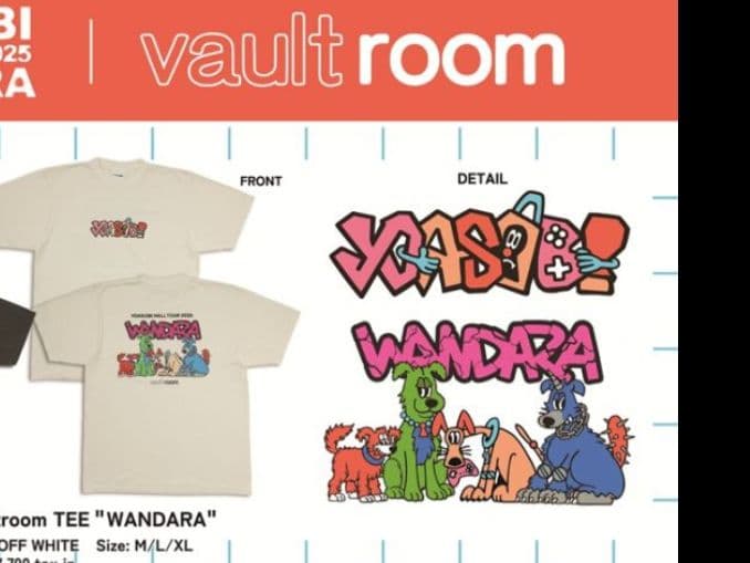 YOASOBIホールツアー『 WANDARA』のオフィシャルグッズラインナップ