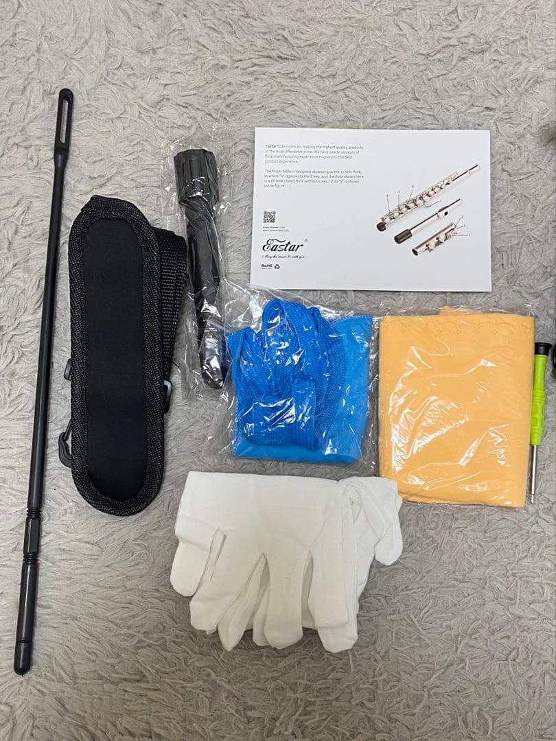 【初心者セット】Eastar フルート 専用ケース&お手入れセット付