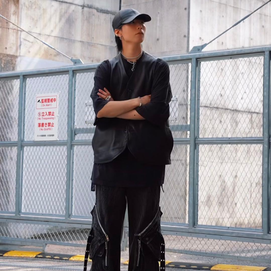 prasthana】BAUHAUS CAP JAPAN CALF/SV925