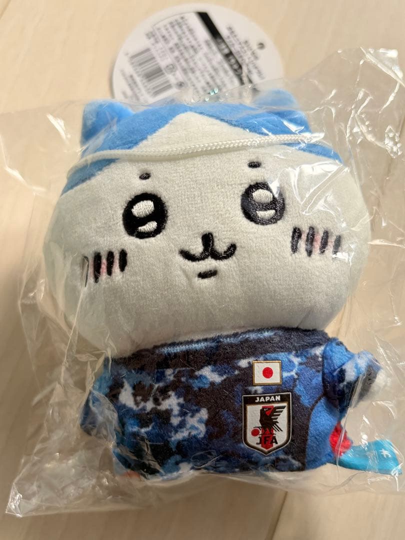 ちいかわのぷちミニマスコット(ハチワレ) サッカー日本代表Ｖｅｒ．