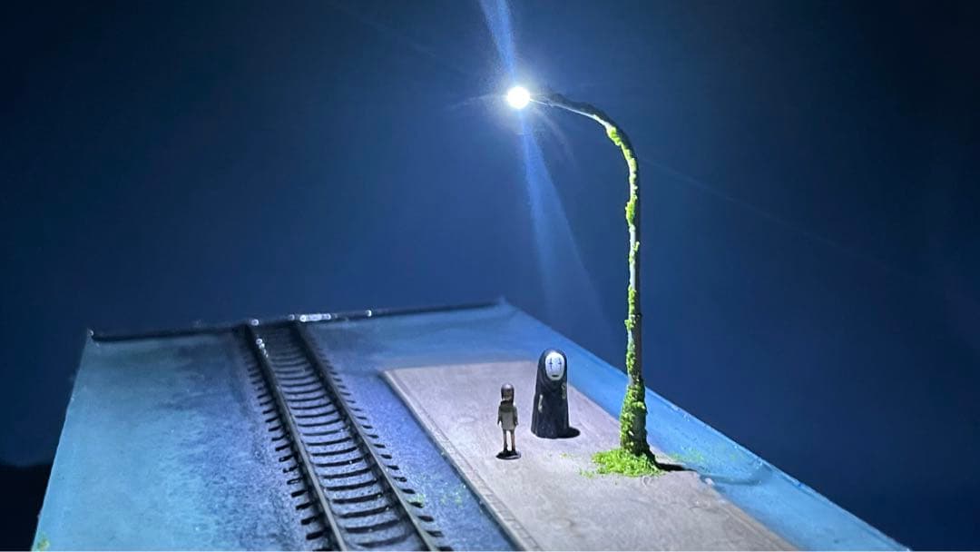 千と千尋の神隠し風 海原鉄道 ジオラマ