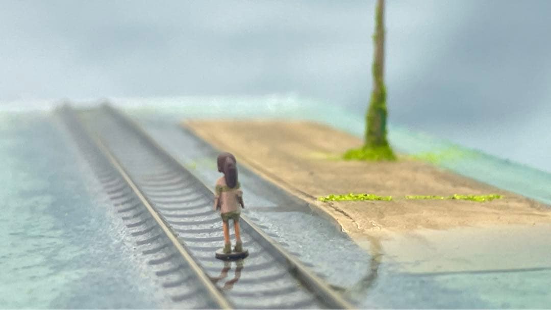 千と千尋の神隠し風 海原鉄道 ジオラマ