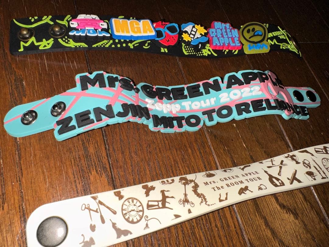 Mrs.GREEN APPLE ラバーバンド 3点セット