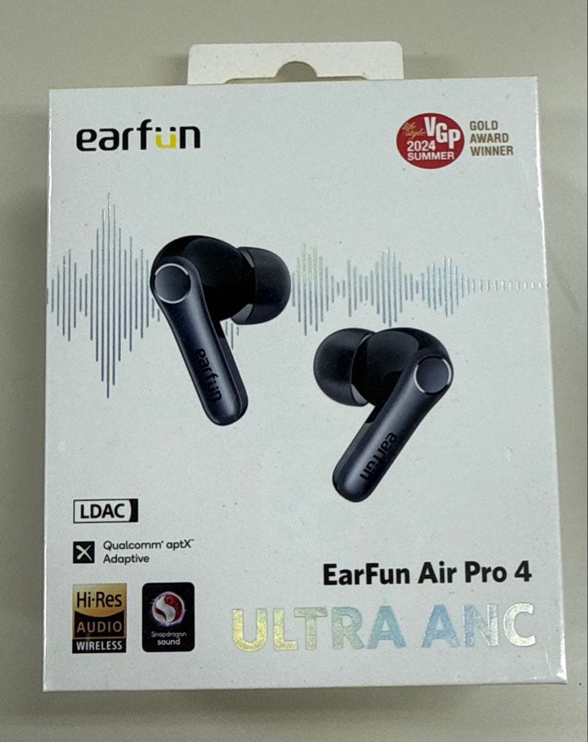 【未開封品・新品】 EarFun Air Pro 4 EarFun Air Pro 4 レビュー：機能てんこ盛りで音も良し！実売1万円以下