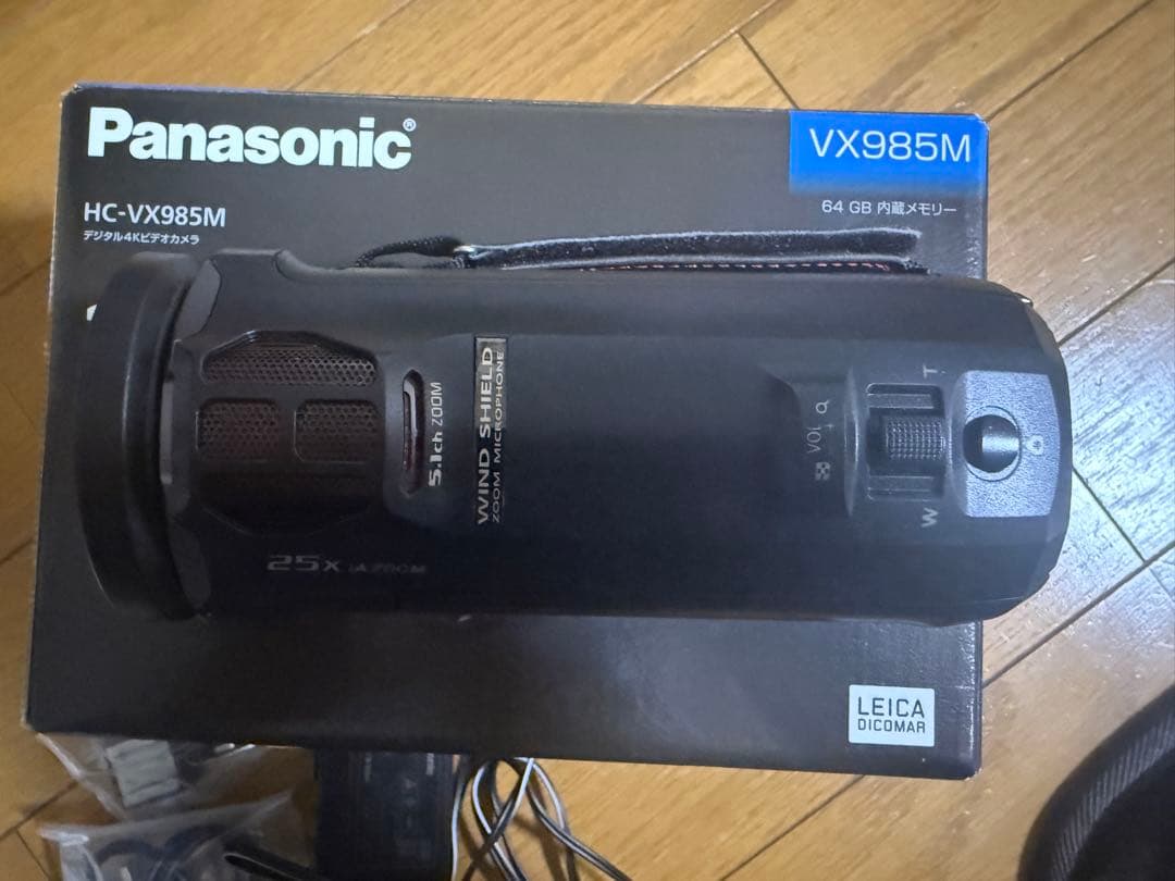 Panasonic HC-VX985M 4Kビデオカメラ 本体