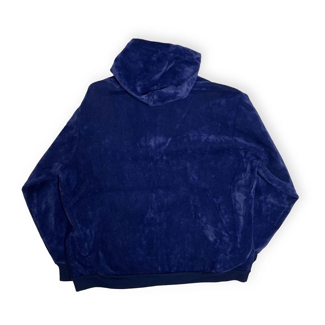 80's〜 Carhartt Velour Parka Navy 3XL