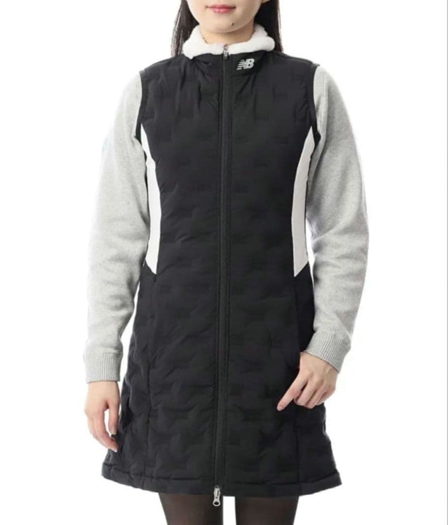 DIANA ★ニューバランスゴルフ ダウンノースリーブワンピース