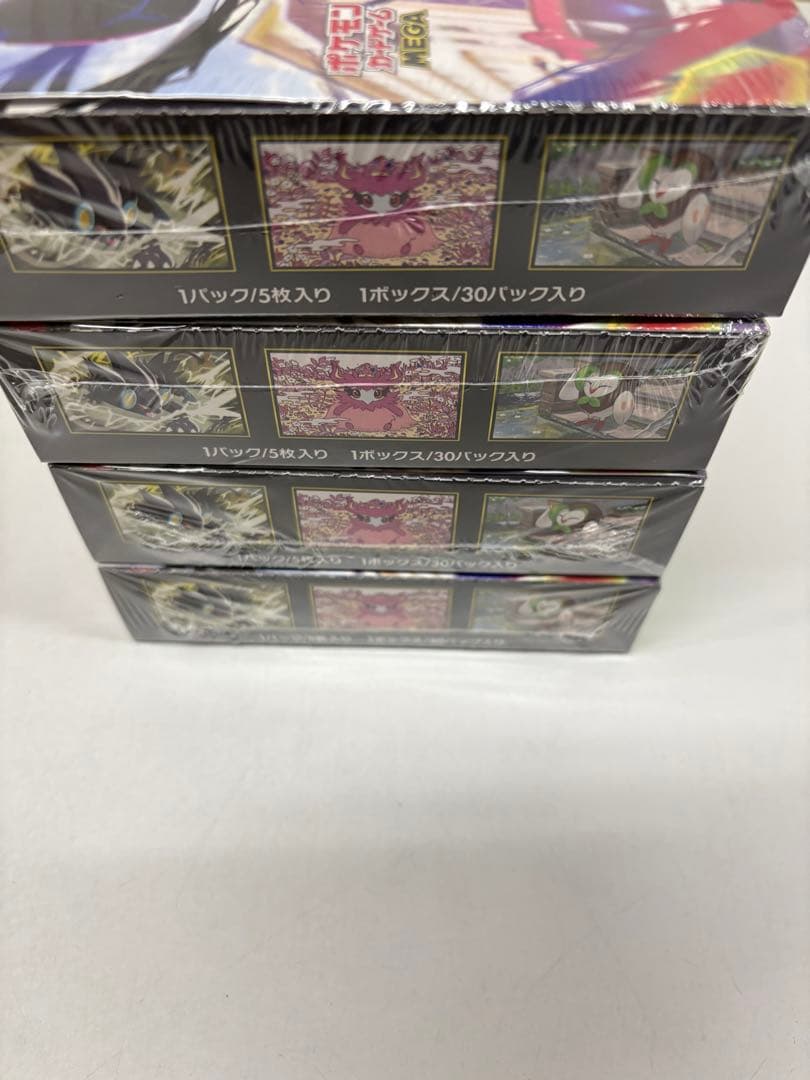 ポケモンカード　ムニキスゼロ4BOX【新品未開封シュリンク付き】