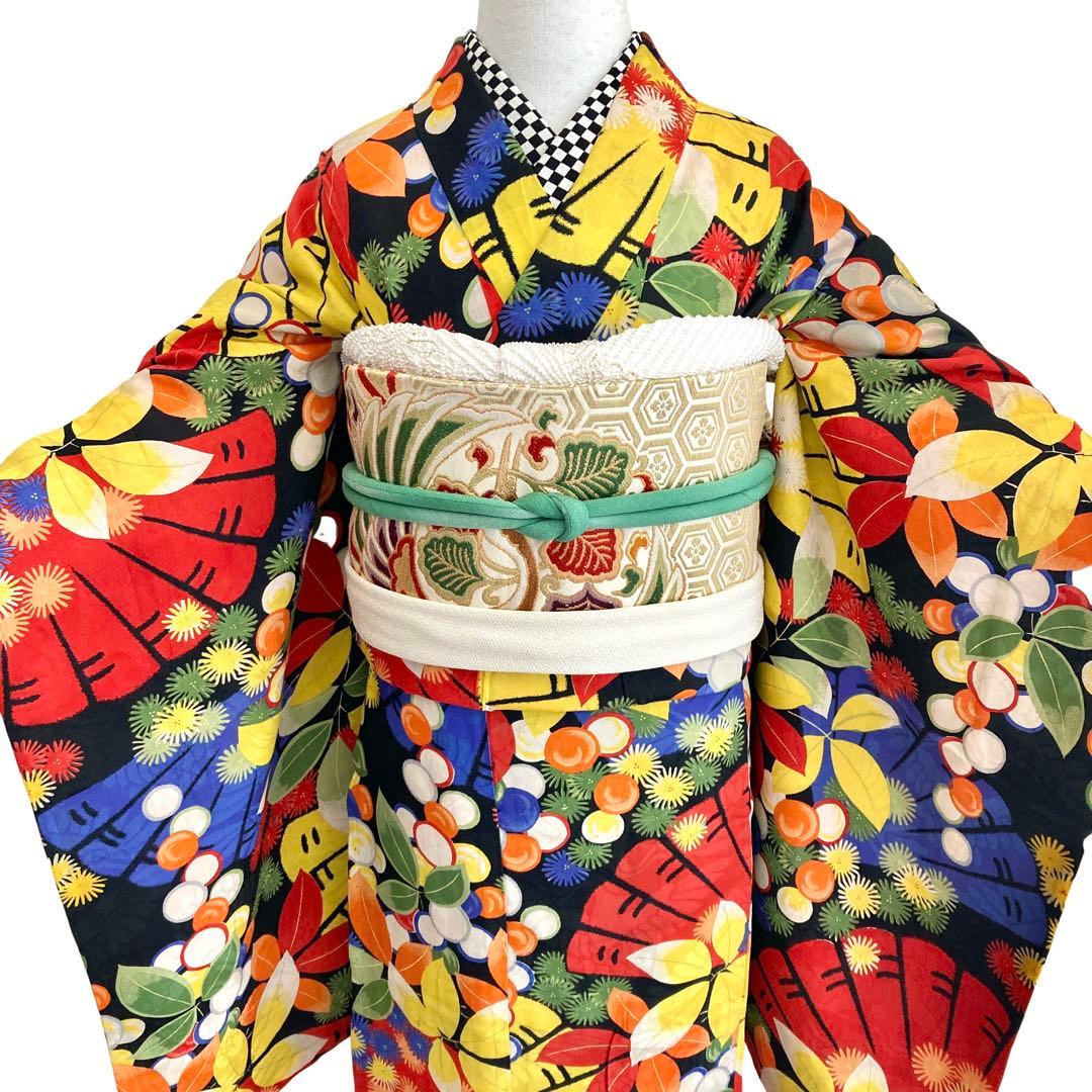 ★Ruuu★アンティーク　女の子　子供着物　七五三　NO5