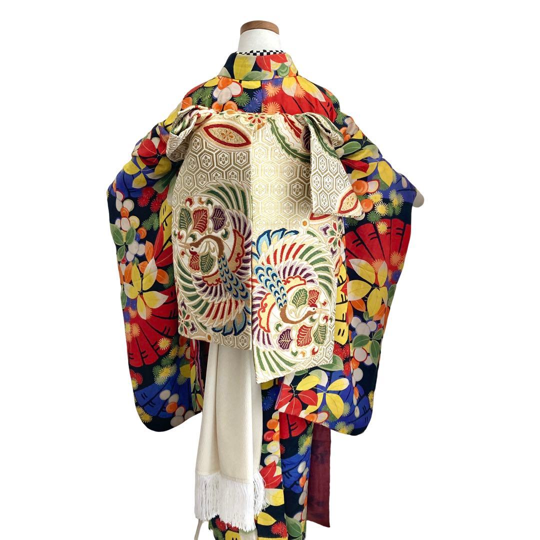 ★Ruuu★アンティーク　女の子　子供着物　七五三　NO5