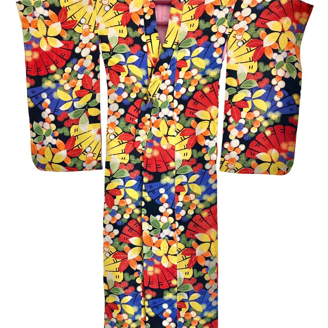 ★Ruuu★アンティーク　女の子　子供着物　七五三　NO5