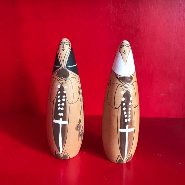 土龍 根本勲 こけし シスター 修道女 函館