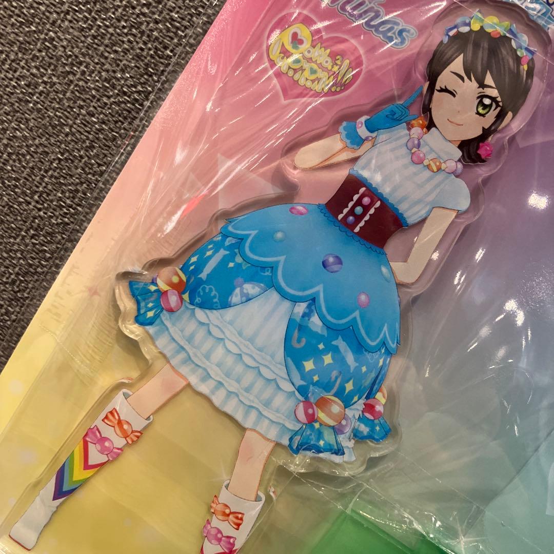 神谷しおん アイカツ スタンド付きアクリルプレート ルミナス・ぽわぽ