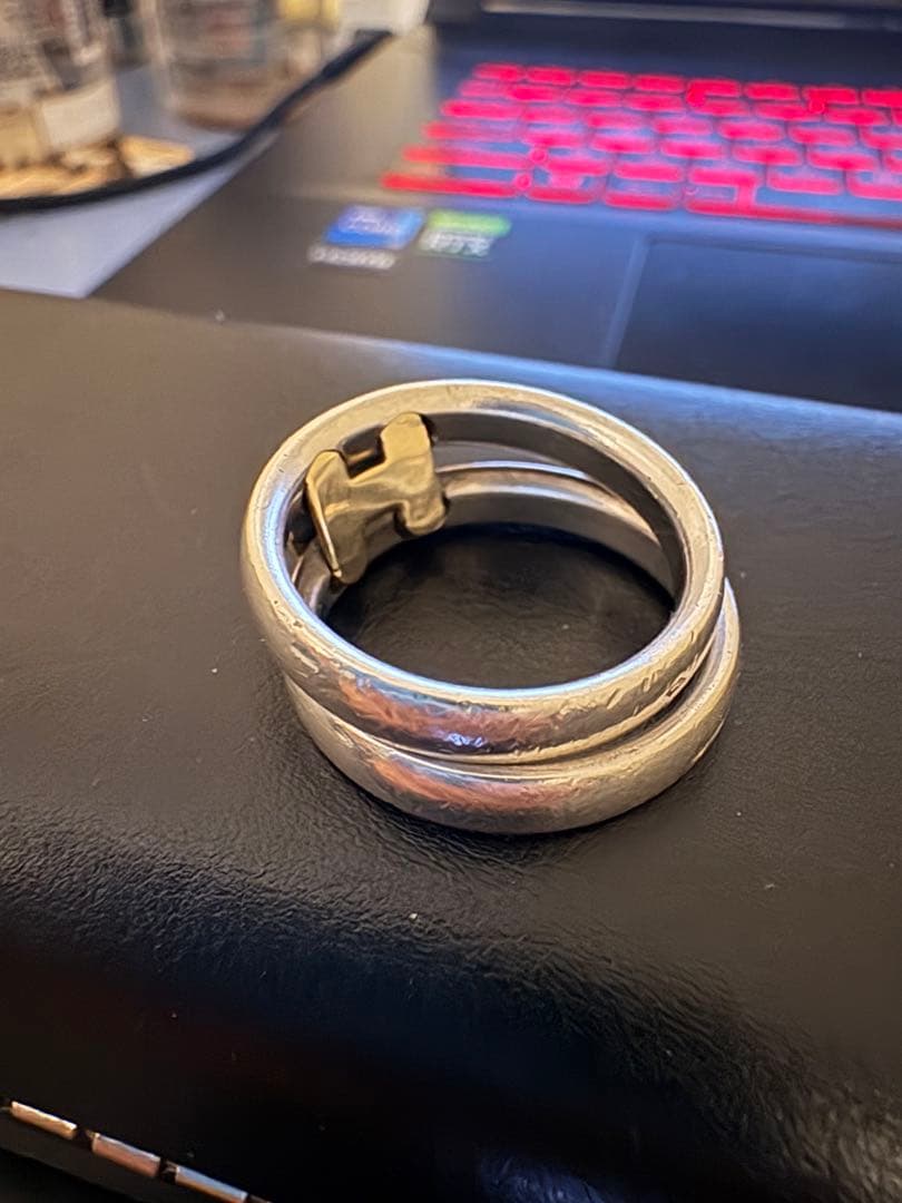 HERMES 二重リング サイズ分からないです