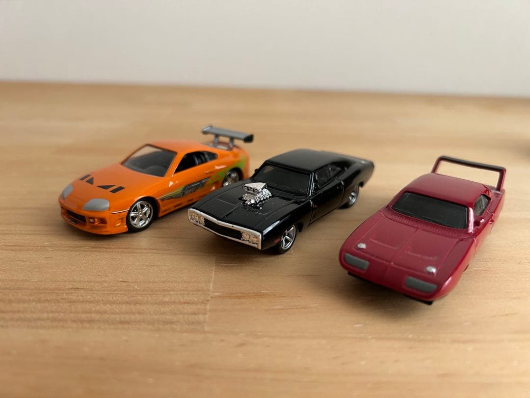 1/55 スケール ワイルドスピードシリーズ　ミニカー34台セット