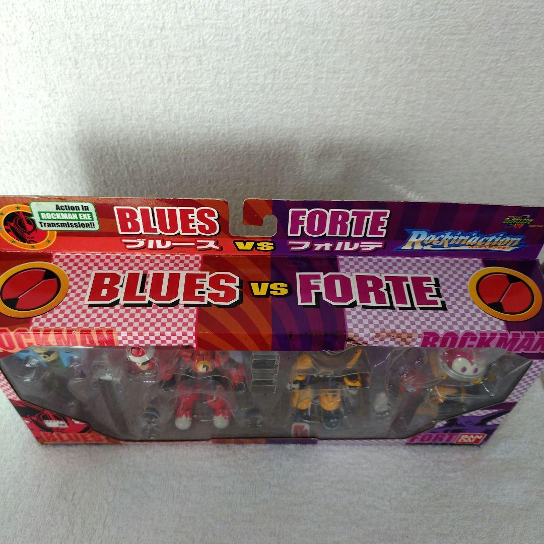 ロックマン ブルースvsフォルテロッキンアクションフィギュアセット[ジャンク]