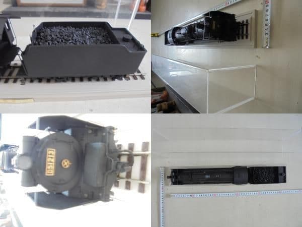 AKa6125　ビンテージ　Ｄ５１　蒸気機関車　模型　１／４２　金属製　鉄道模型