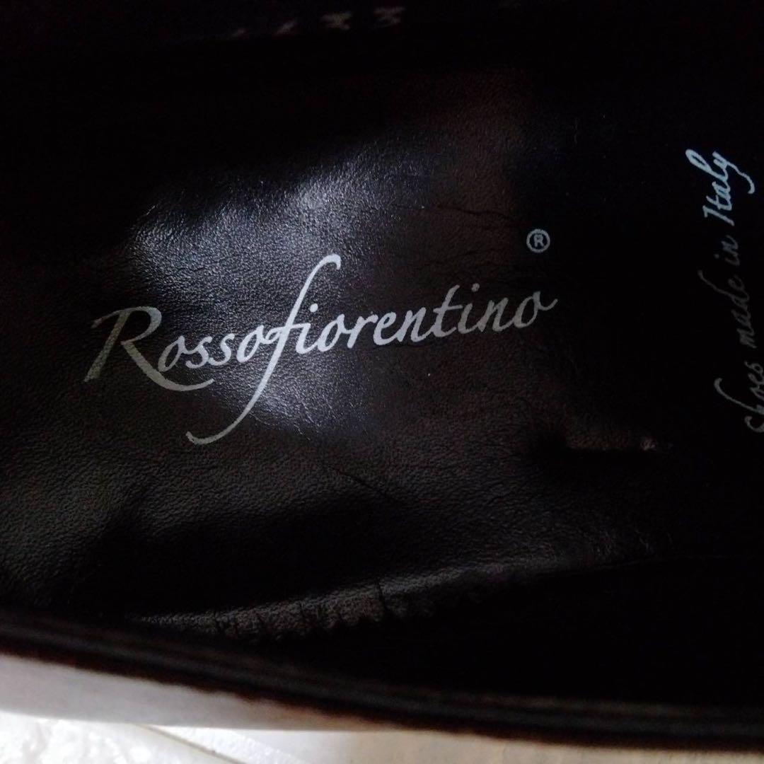ロッソ フェオレンティーノ　レザードレスシューズ　27.5cm相当　イタリア製