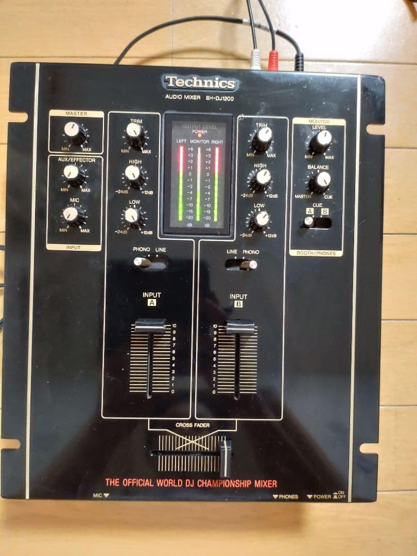 Technics SH-DJ1200 CHフェーダー未使用品交換 動作確認済み 町田電化