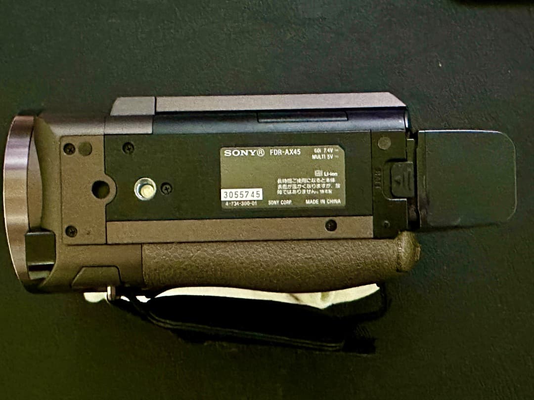 SONY 4K ハンディカム FDR-AX45 美品