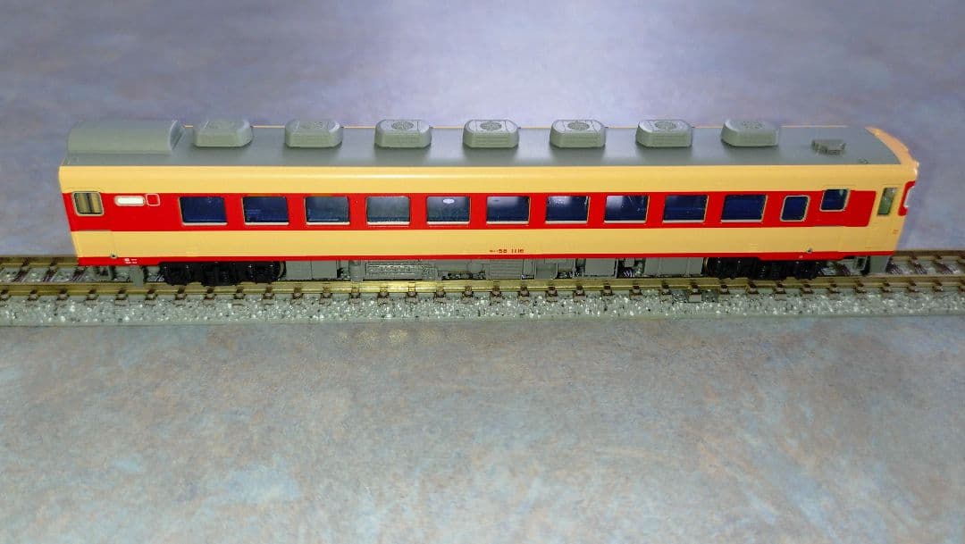 KATO 国鉄キハ58系 パノラミックウインドウタイプ 単品2両(M車+T車)