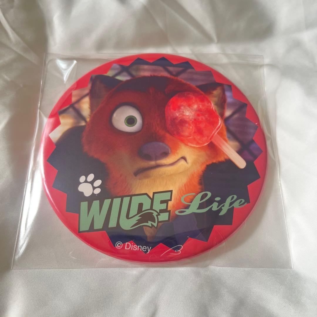 ズートピア スタンド付き缶バッジ 100mm ニック - メルカリ