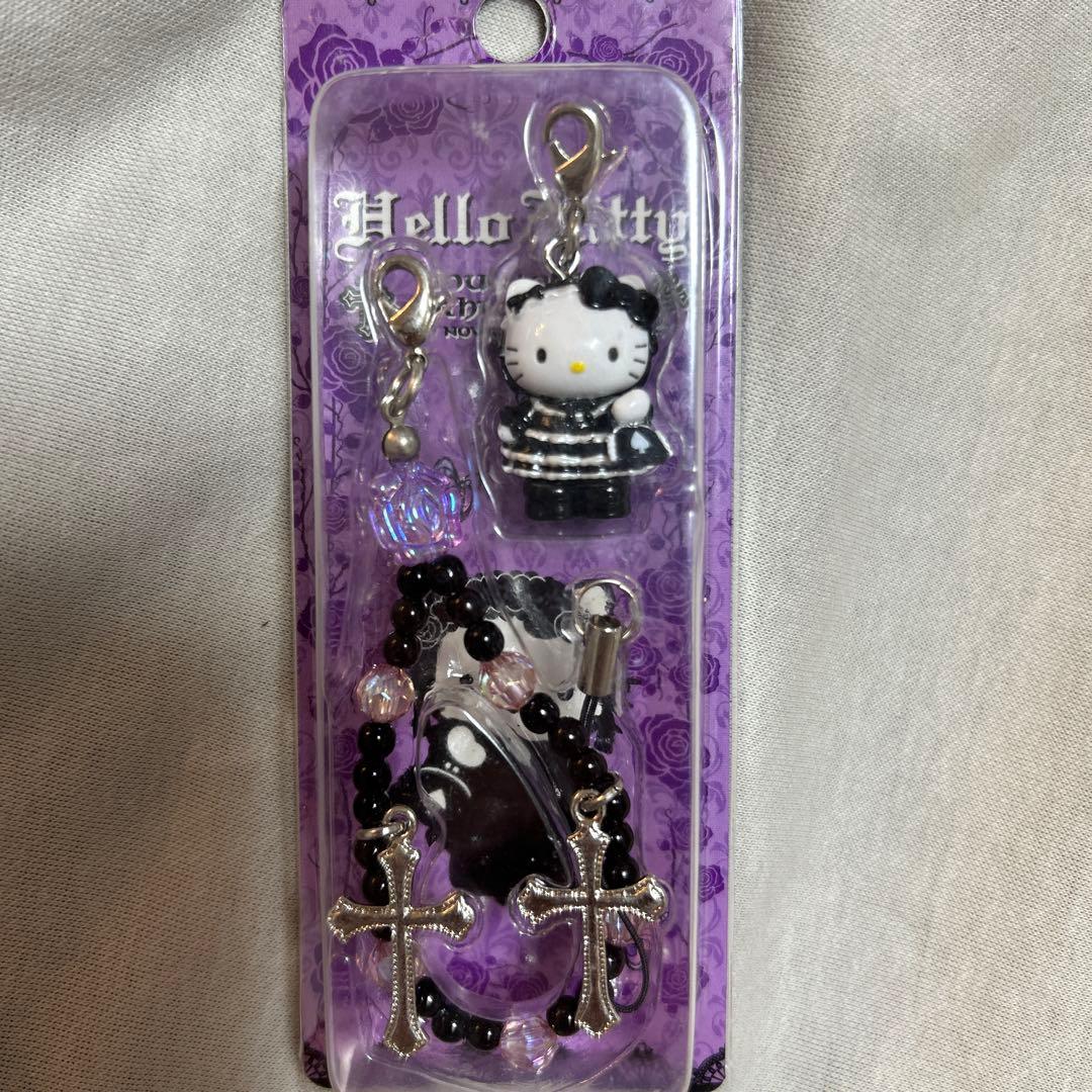 根付けキティ　ストラップ ５個セット　嶽本野ばら