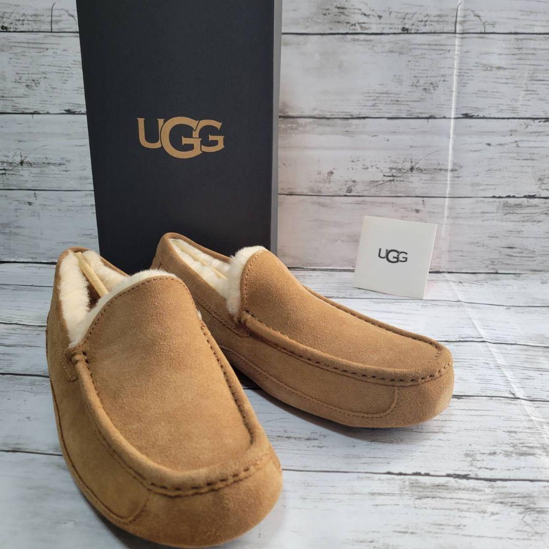 UGG Ascot モカシン 27cm Chestnut