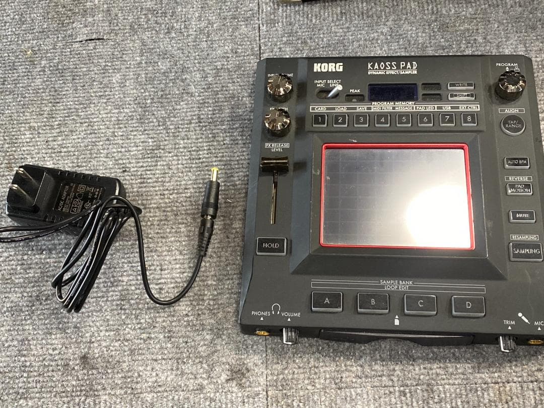 KORG KP3 kaoss pad DJ エフェクター - メルカリ