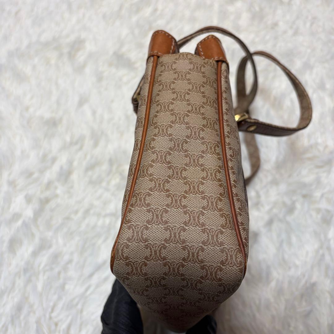 は*な様 美品✨ OLD CELINE セリーヌ マカダム ハンドバッグ レザー