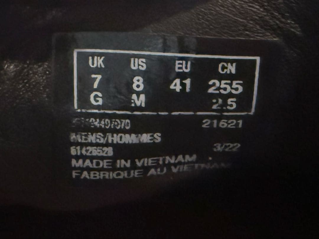 Clarks ワラビー ゴアテックス 黒 UK7