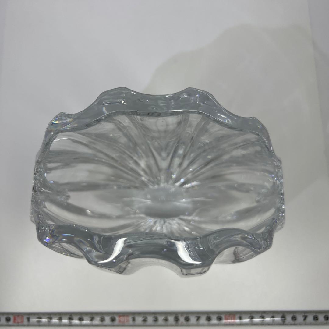 バカラ リゴット フラワーベース 高さ21㎝ 東里7-0813①