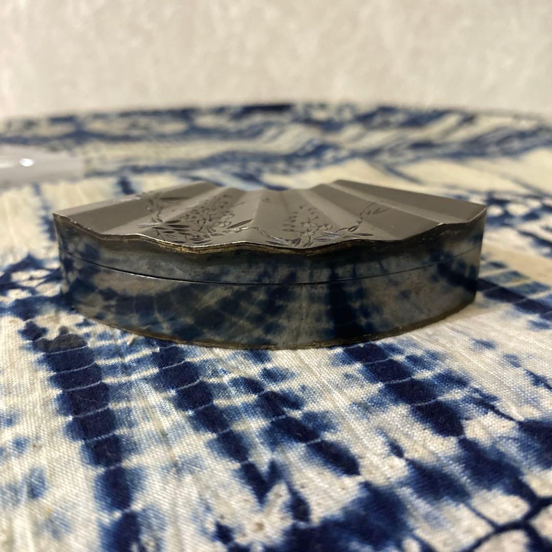 純銀 宮本製 蓋物 ボンボにエール 昭和三年七月