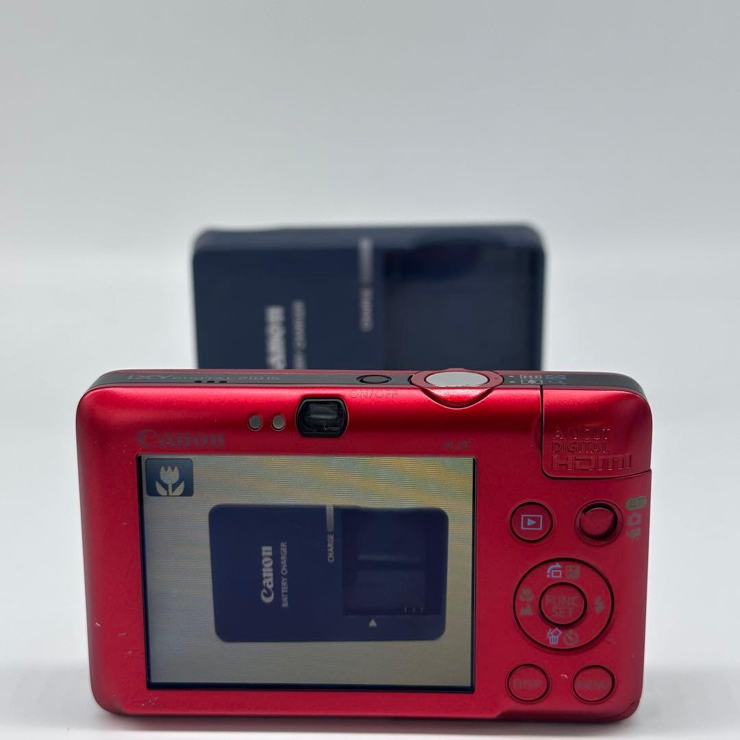 Canon IXY DIGITAL 210IS レッド バッテリー 充電器 付属 - メルカリ