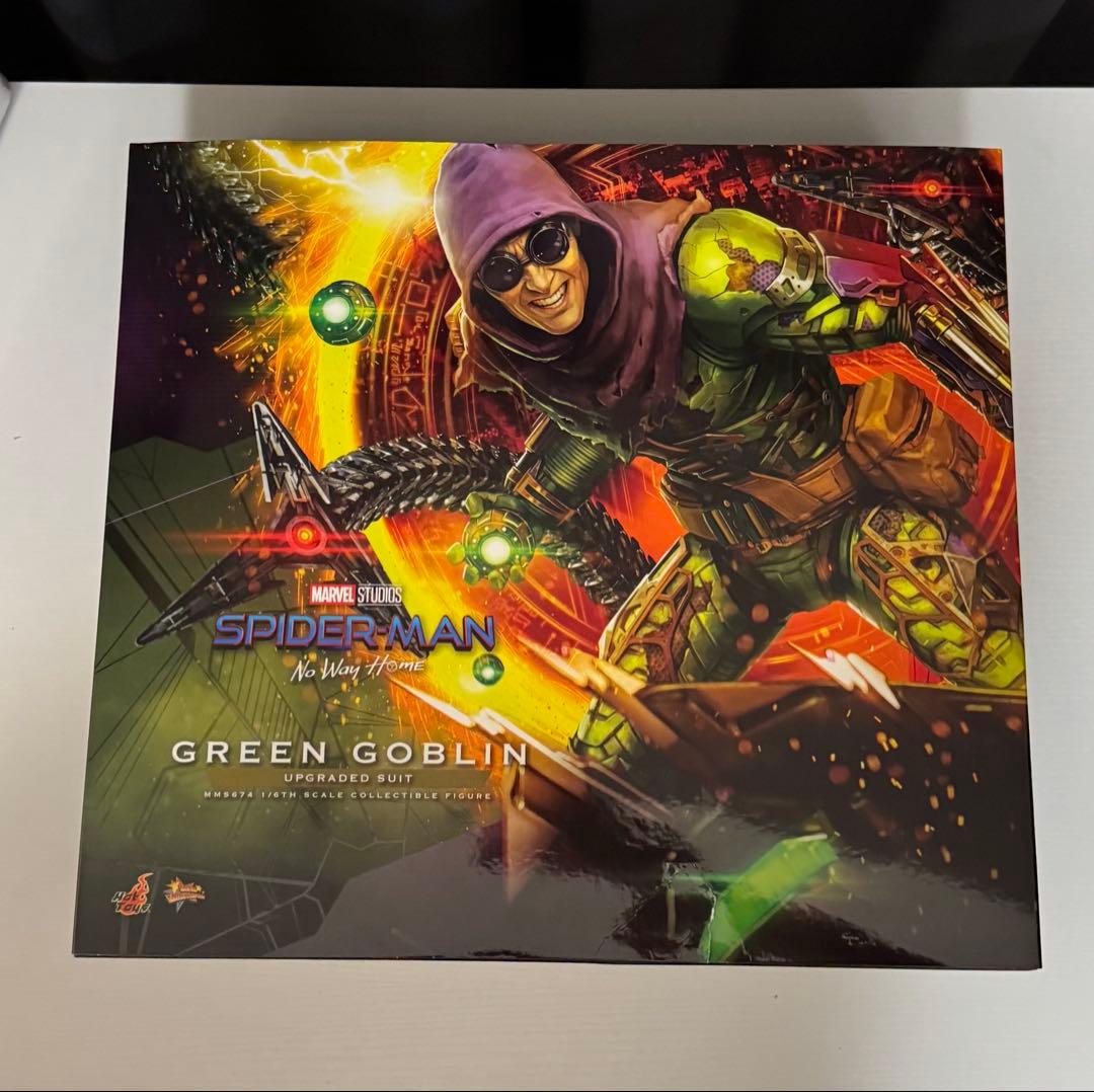 ホットトイズ　グリーンゴブリン　アップグレードスーツ 未使用】HOT TOYS グリーンゴブリン アップグレードスーツ ホット