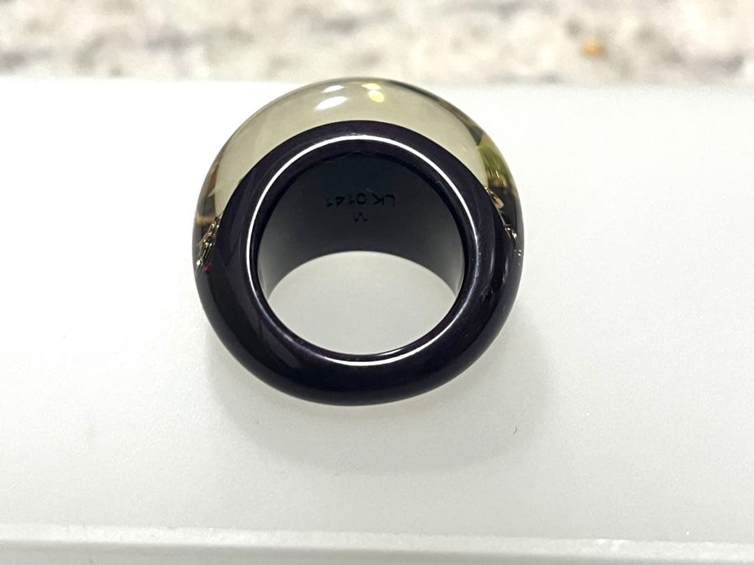 美品　ルイヴィトン LV バーグアンクルージョン モノグラム リング M