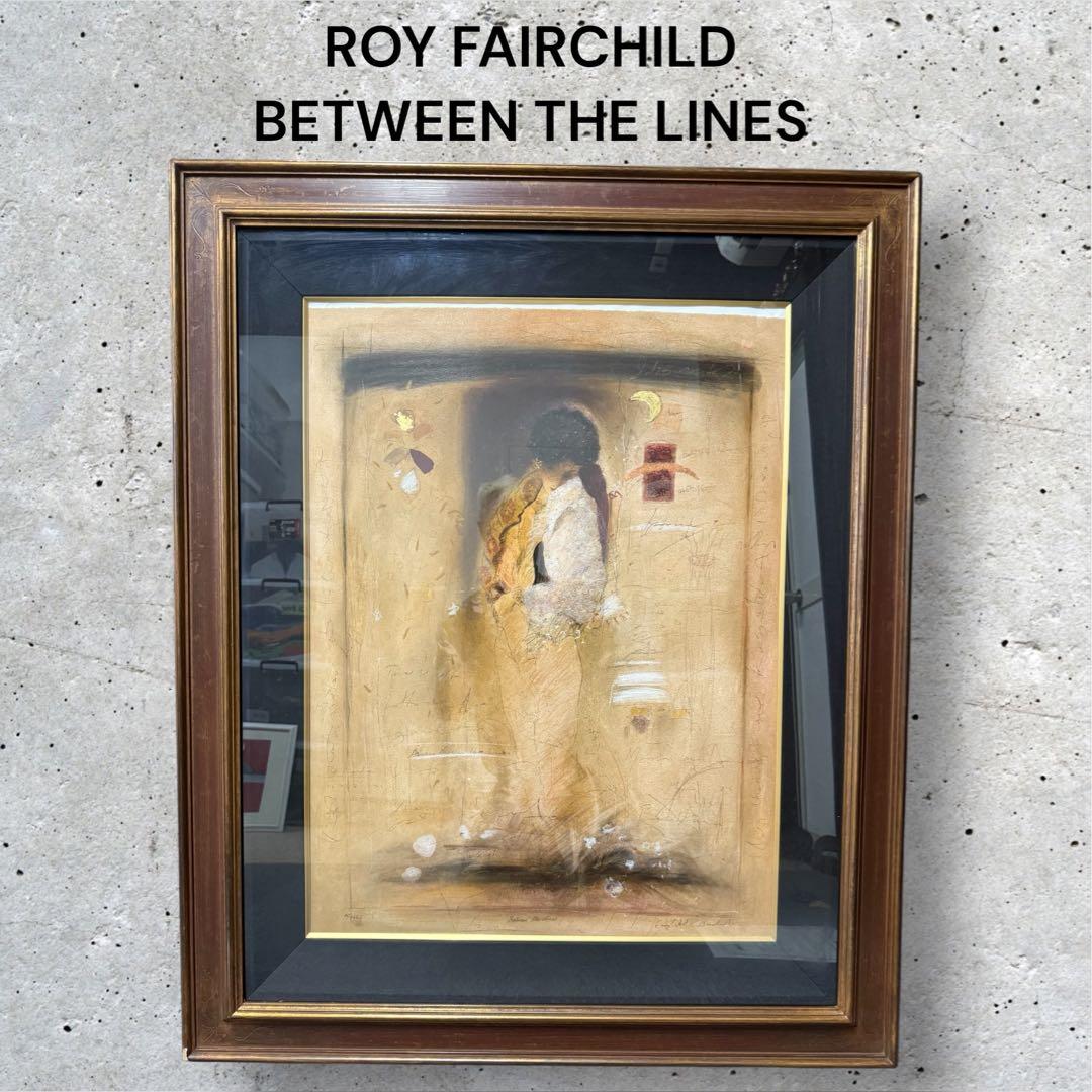 【真作保証】Roy Fairchild 肉筆サイン 大作額装済 シルクスクリーン 真作保証Roy Fairchild 肉筆サイン 大作額装済 シルクスクリーン