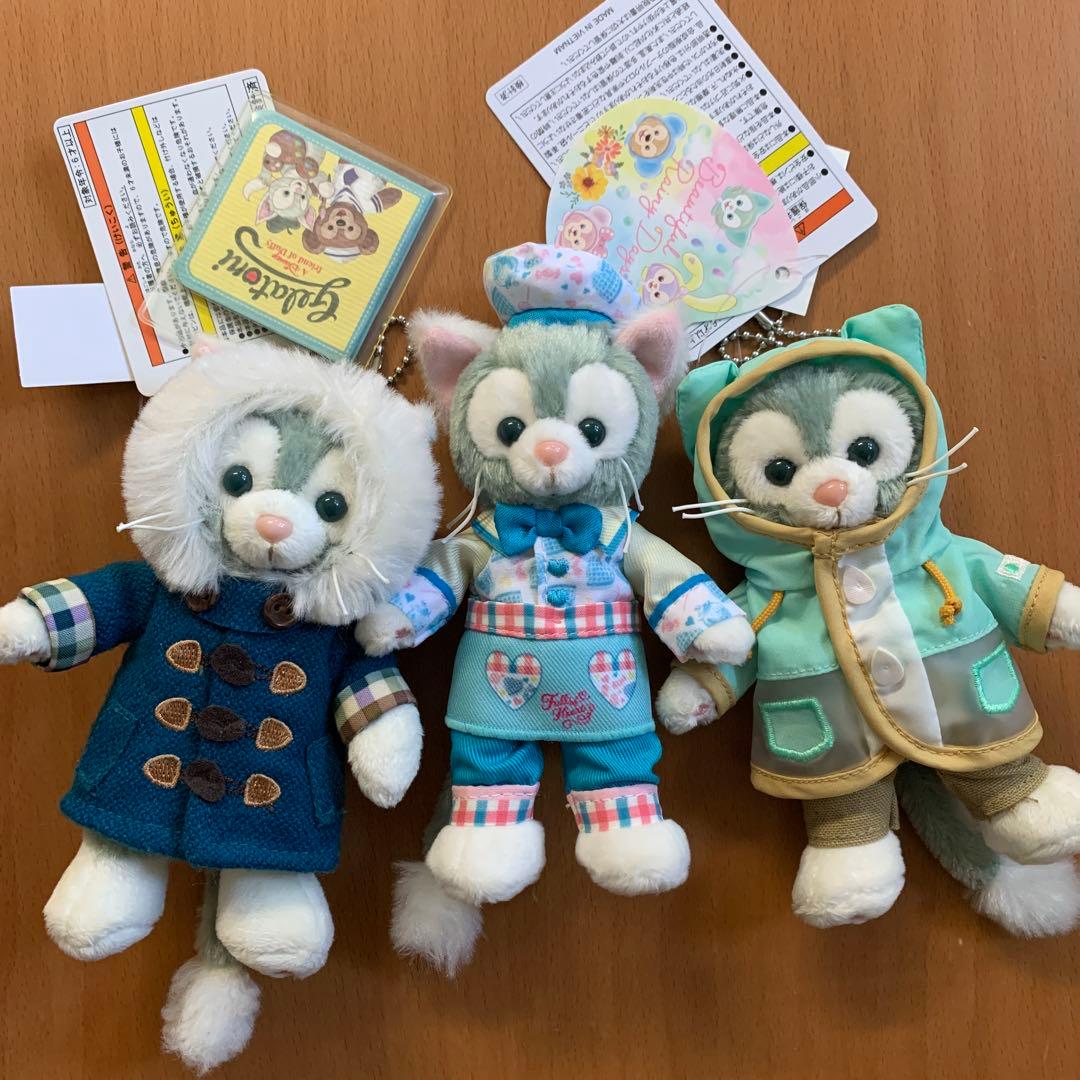 ジェラトーニ ぬいぐるみバッジ ダッフルコート レイニーデイズ